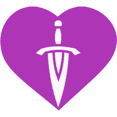 Heartfelt Dagger Logo